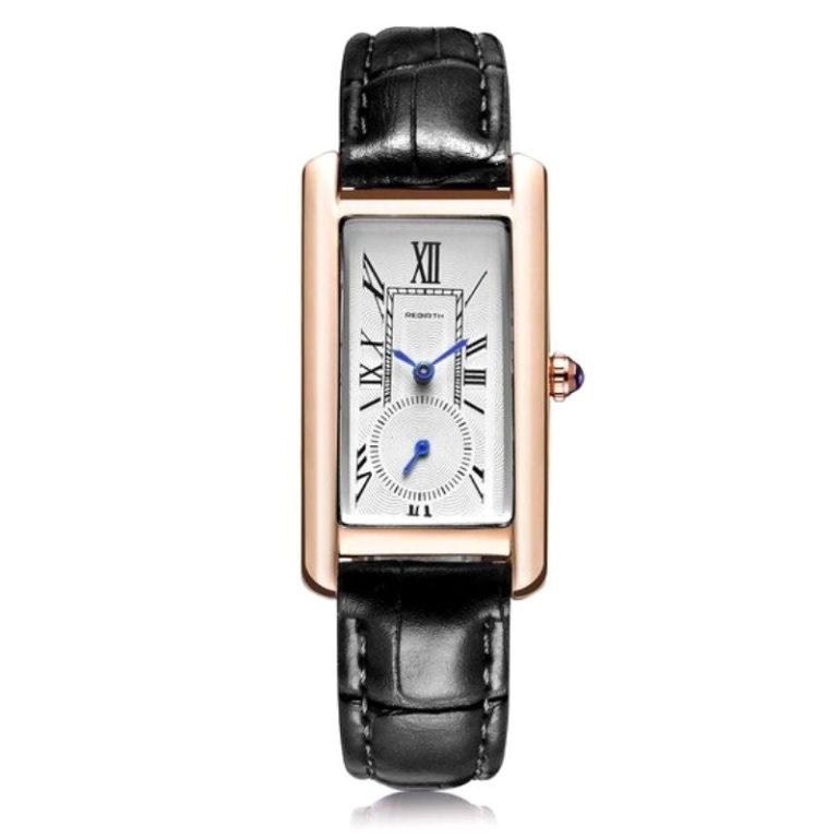 Vintage rechthoekig horloge dames