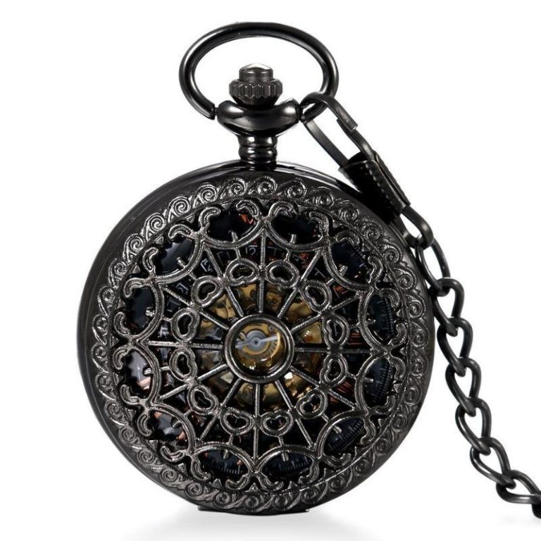 Vintage zakhorloge voor heren (Geschenkset)