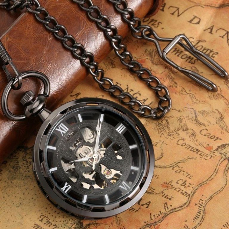 Alternative view of Zwart skelet zakhorloge
