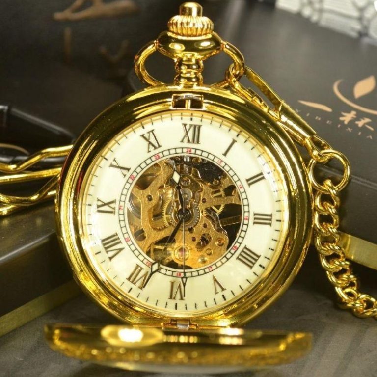 Alternative view of Savonnette gouden zakhorloge