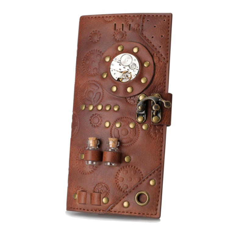 Steampunk portemonnee